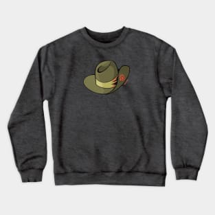 Slouch Hat Crewneck Sweatshirt